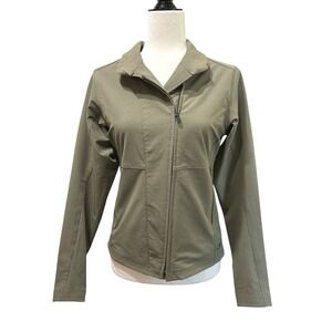 NWOT Outdoor Research Prologue Moto Jacket Full‎ Zip Olive Green Women's Size S